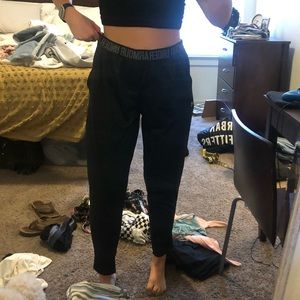 Underarmour black workout joggers